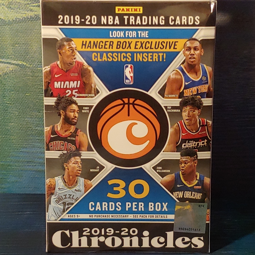 2019-20 NBA Panini Chronicles Hanger Box Sealed